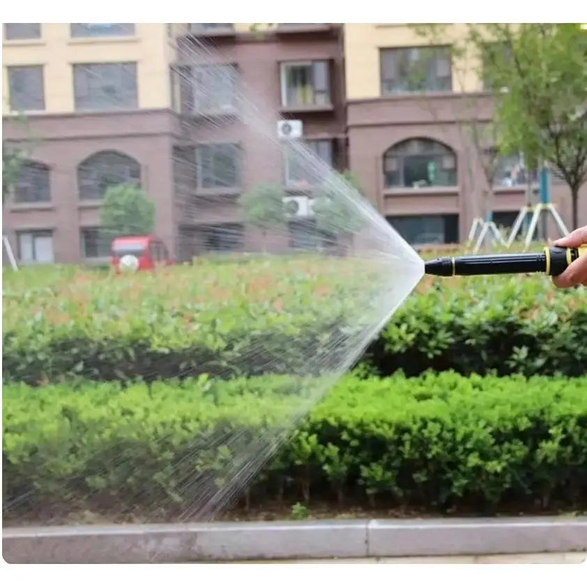 【Summervibes】Home high-pressure car wash water gun with booster nozzle and hose, portable handheld water sprayer, a must-have for watering plants and vegetables, car washing, garden cleaning, pet bathing and outdoor rinsing.